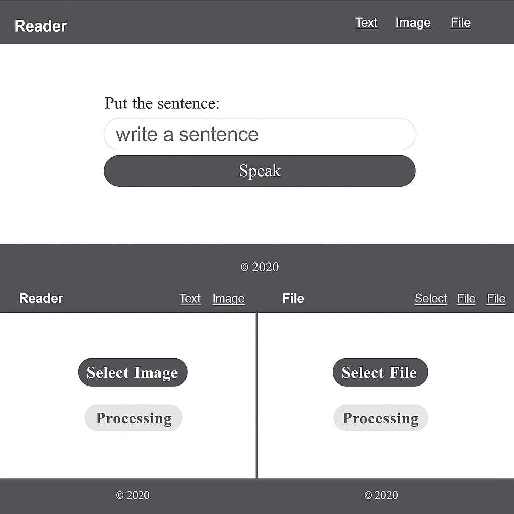 Screenshot of Reader 1.0